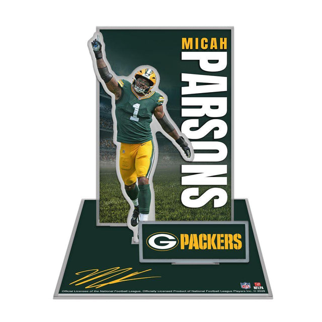Packers Micah Parsons 3D Collector Stand