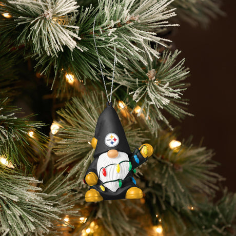 Steelers Vinyl Gnome Ornament