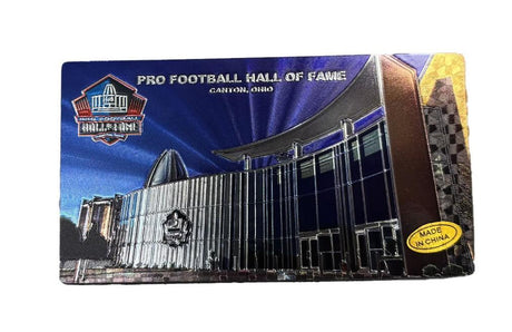 Hall of Fame Foil 2 Sided Magnet Pro Football Hall of Fame
