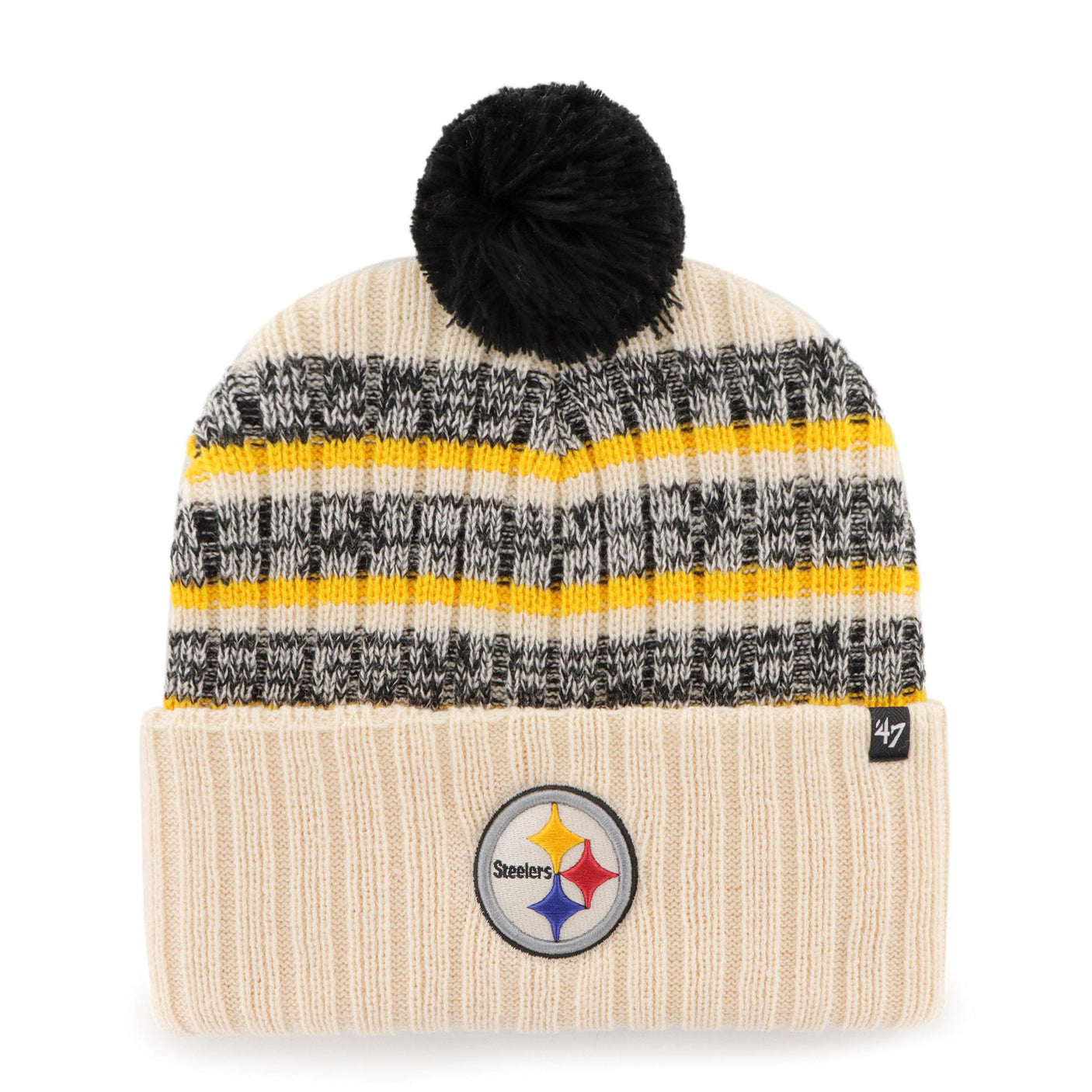 Steelers 2024 '47 Brand Tavern Cuff Knit