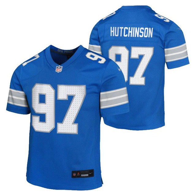 Lions Aidan Hutchinson Youth Nike Game Jersey