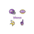 Vikings 2025 5-Pack Team Clog Charms