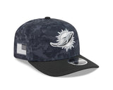 Dolphins 2026 New Era Men's 9SEVENTY Salute to Service Hat Pro Football Hall of Fame