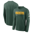 Packers 2025 Nike Men's Long Sleeve Essential T-Shirt
