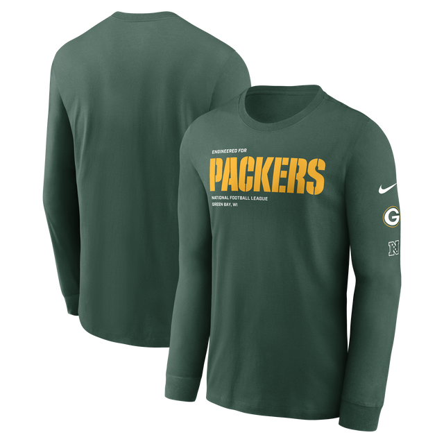 Packers 2025 Nike Men's Long Sleeve Essential T-Shirt
