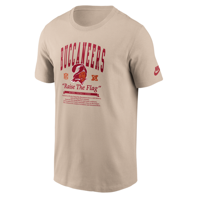 Buccaneers 2026 Nike Men's Rewind 2-Hit Essential T-Shirt Pro Football Hall of Fame