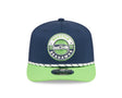 Seahawks 2026 New Era Men's 9SEVENTY Stretch Snap Two-Tone Hat Pro Football Hall of Fame