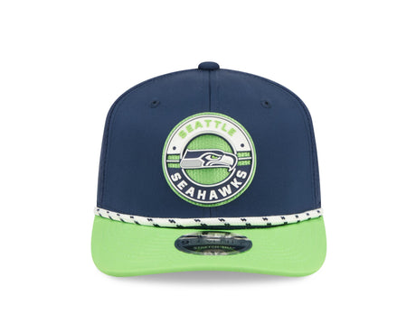 Seahawks 2026 New Era Men's 9SEVENTY Stretch Snap Two-Tone Hat Pro Football Hall of Fame