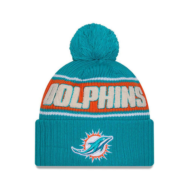 Dolphins 2024 New Era Sideline Sport Knit