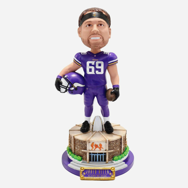 Vikings Jared Allen Pro Football Hall of Fame Rotunda Bobblehead