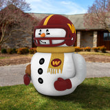 Commanders Team Pride Inflatable Snowman Player