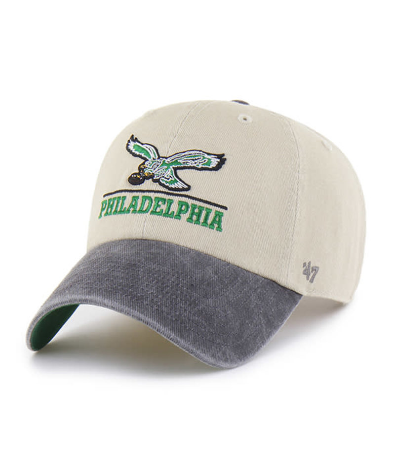 Eagles 2026 '47 Brand Men's Historic Two Tone Clean Up Hat