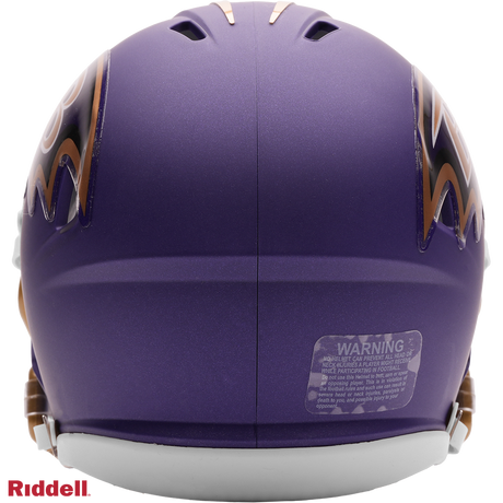 Ravens 2026 NFL On-Field Alternate #1 (Purple Rising) Speed Mini Helmet