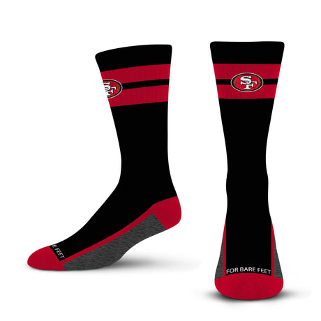 49ers Men's Double Tube Stripe Socks