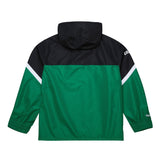 Eagles 2025 Mitchell & Ness Men's NFL Tie Breaker Anorak Vintage Logo Lightweight Windbreaker