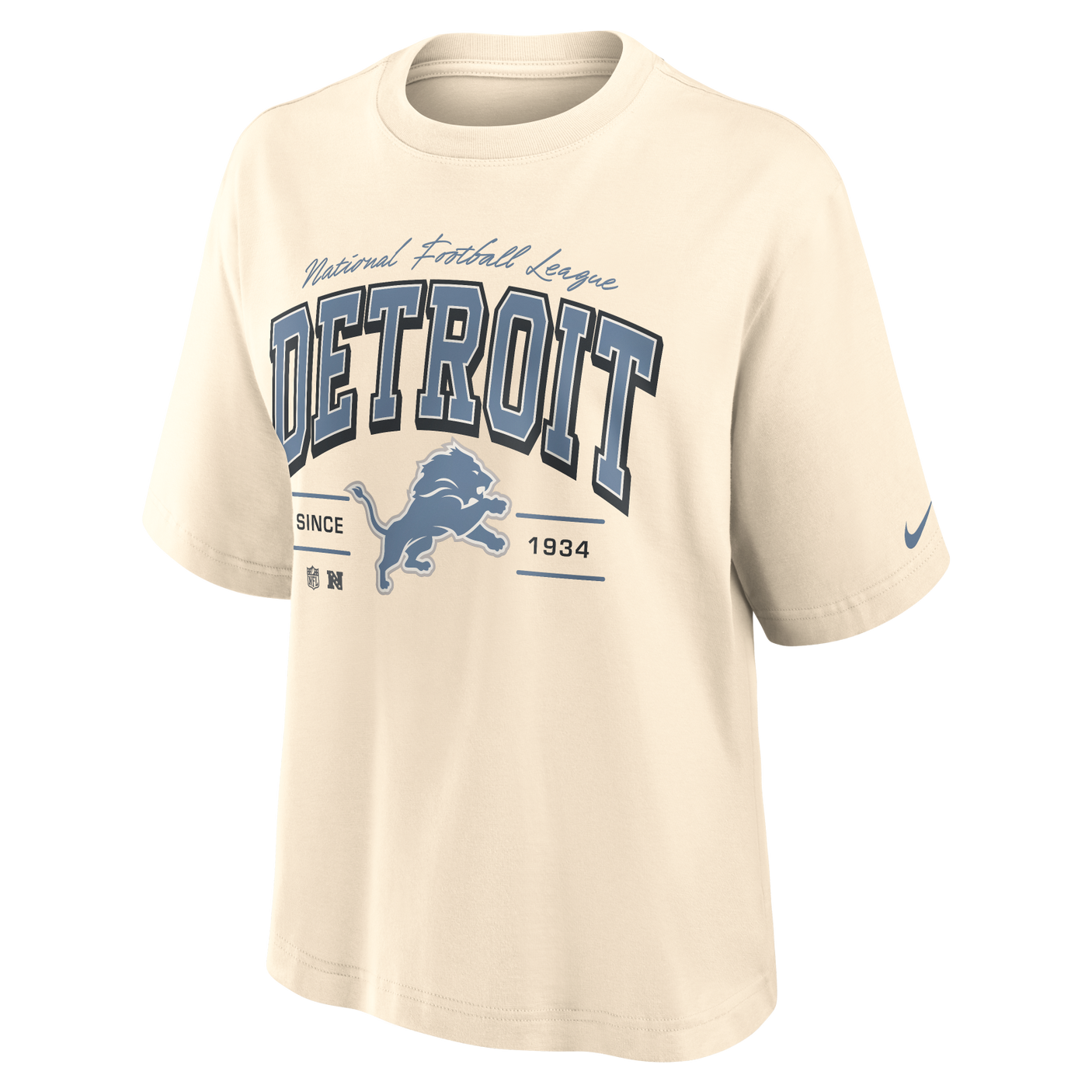 Lions 2026 Nike Women's True Classic Boxy T-Shirt