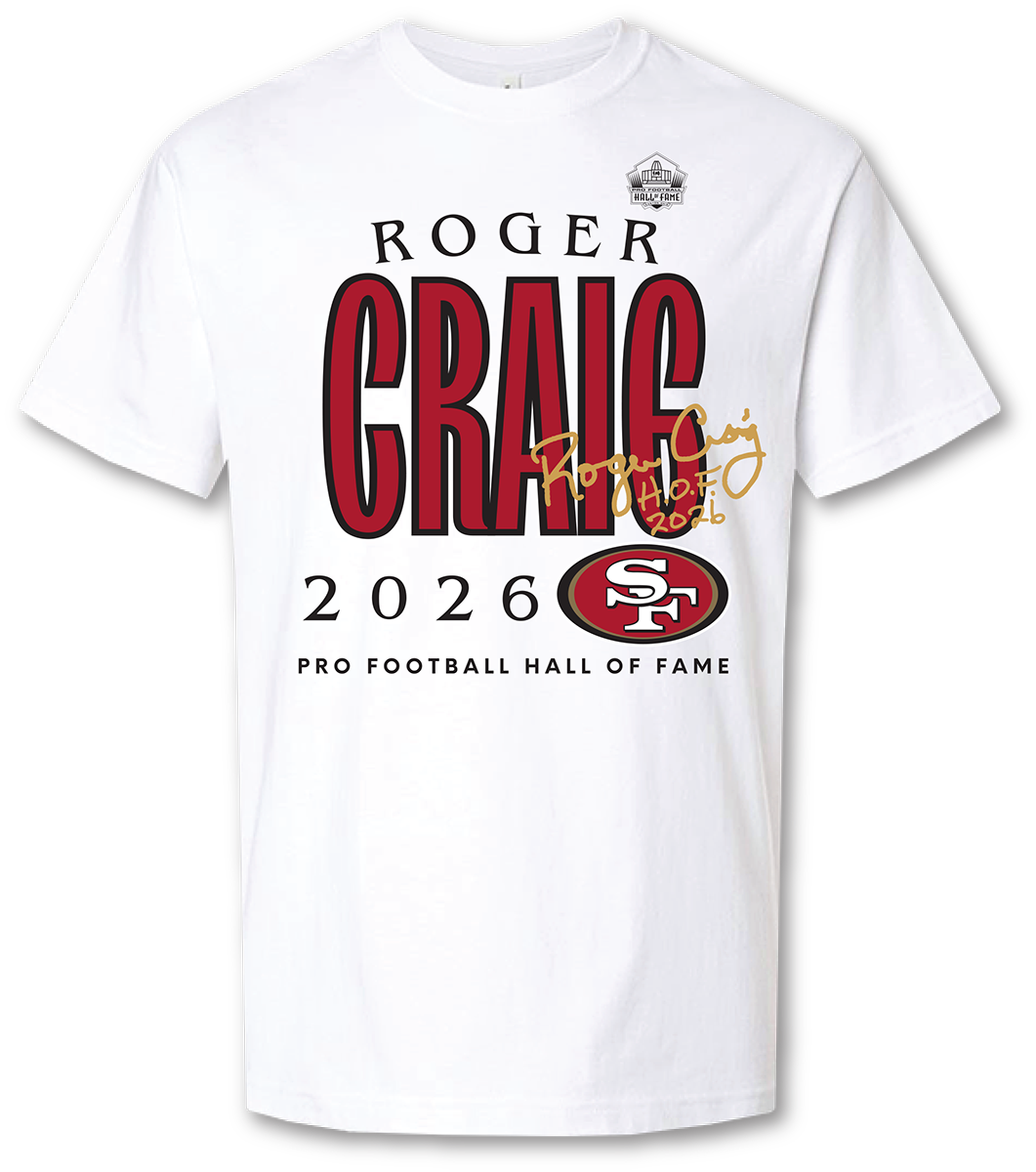 Roger Craig 49ers Class of 2026 T-Shirt