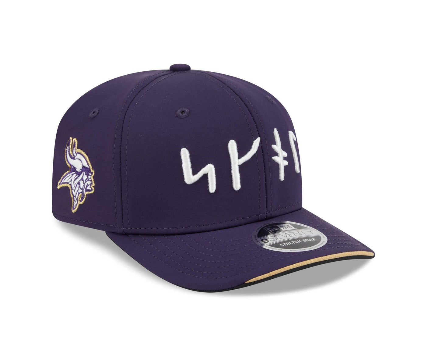 Vikings 2026 New Era Men's 9SEVENTY Stretch Snap Rivalry Hat