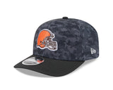 Browns 2026 New Era Men's 9SEVENTY Salute to Service Hat Pro Football Hall of Fame