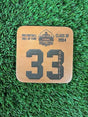 Tony Dorsett Leather Player Coaster