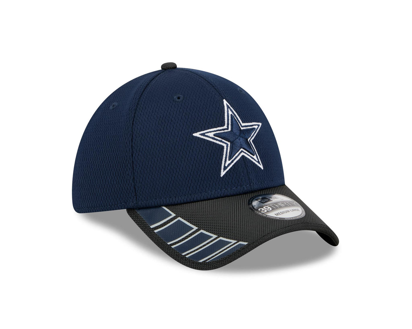 Cowboys 2025 New Era Men's 39THIRTY Hit Visor