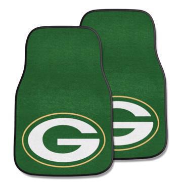 Packers 2-Piece Carpet Car Mat Set