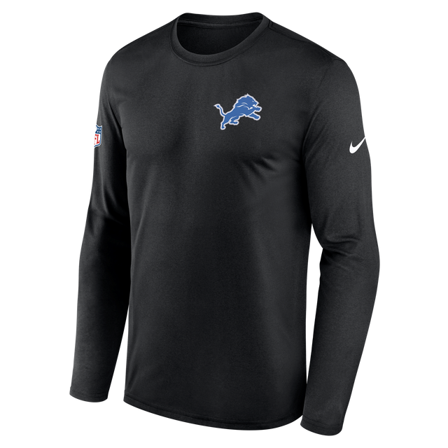 Lions 2025 Nike Men's Long Sleeve Legend Alternate T-Shirt