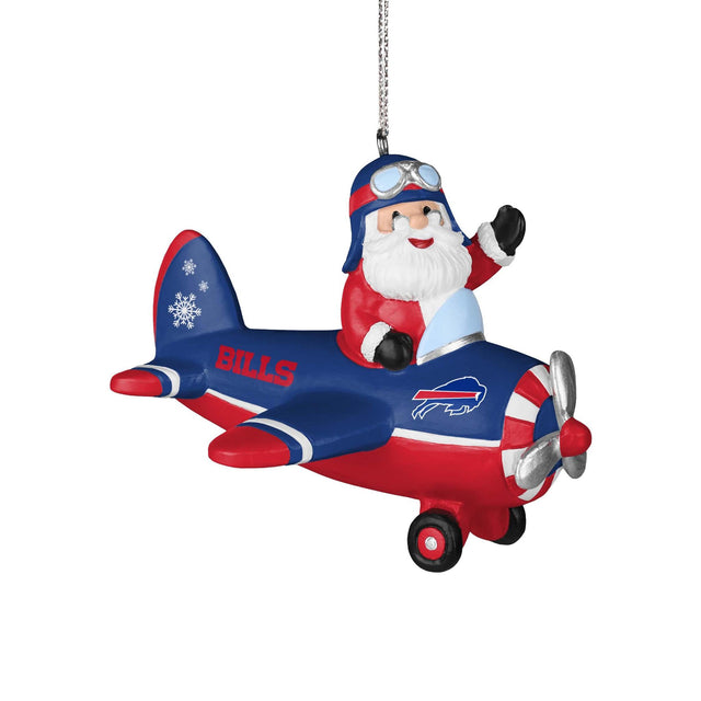 Bills Santa Airplane Ornament Pro Football Hall of Fame