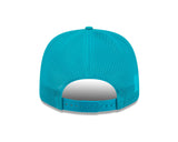 Dolphins 2026 New Era Men's 9SEVENTY Stretch Snap Two-Tone Hat Pro Football Hall of Fame