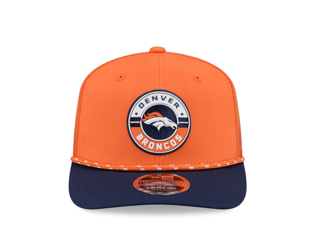 Broncos 2026 New Era Men's 9SEVENTY Stretch Snap Two-Tone Hat Pro Football Hall of Fame