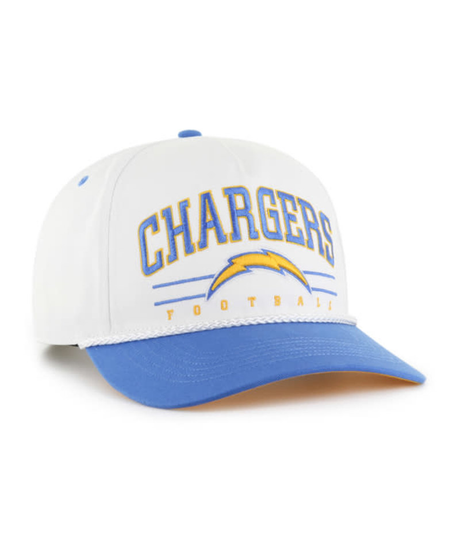 Chargers 2025 '47 Brand Men's White Roscoe Hitch Hat
