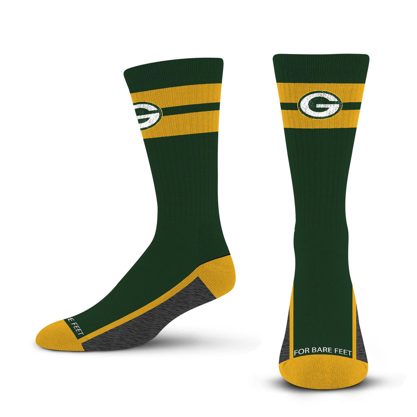 Packers Men's Double Tube Stripe Socks