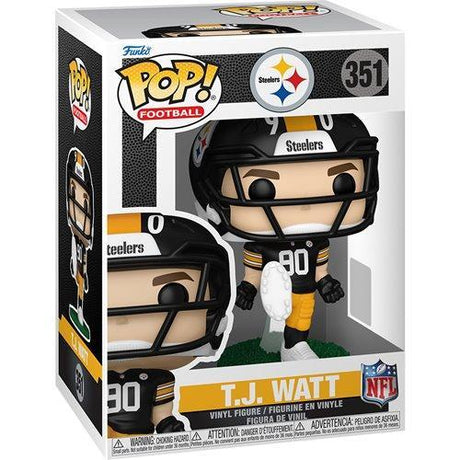 Steelers TJ Watt NFL Funko Pop! 351 Pro Football Hall of Fame