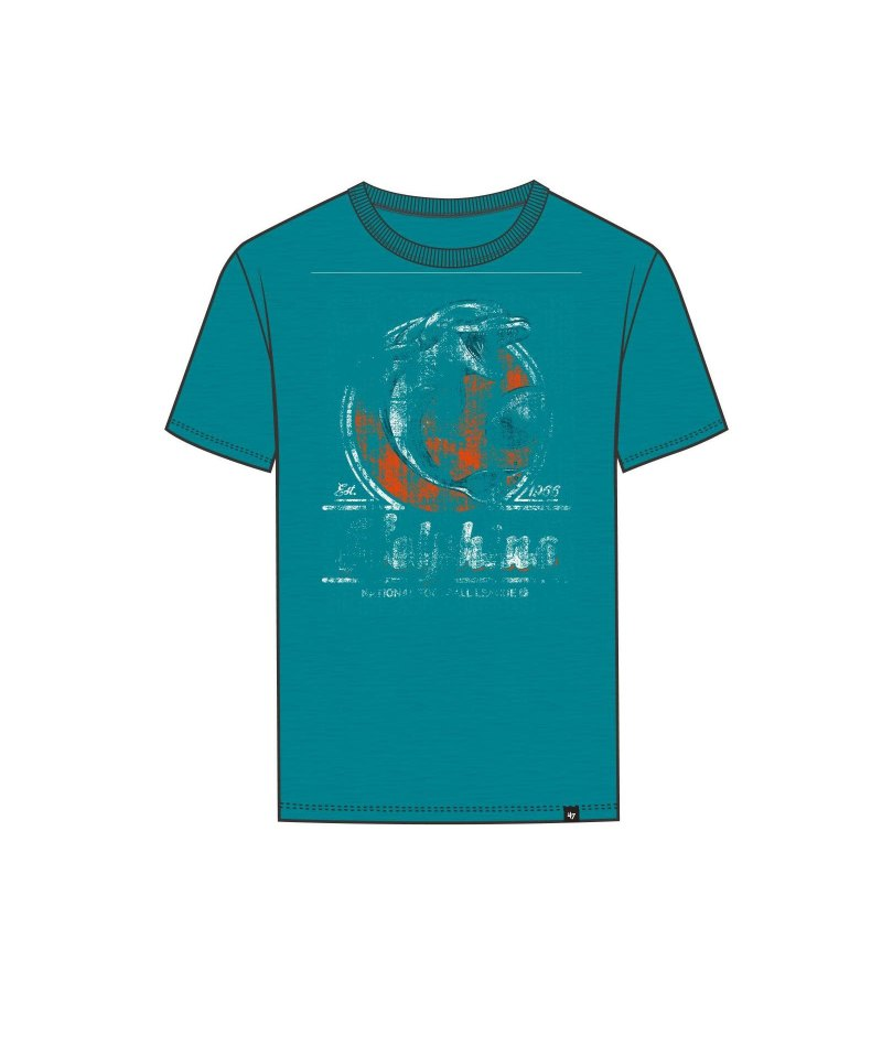 Dolphins 2026 '47 Brand Men's Historic Emblem Mark Scrum T-Shirt