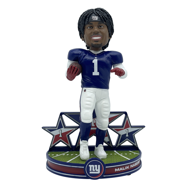 Giants Malik Nabers Superstar Bobblehead