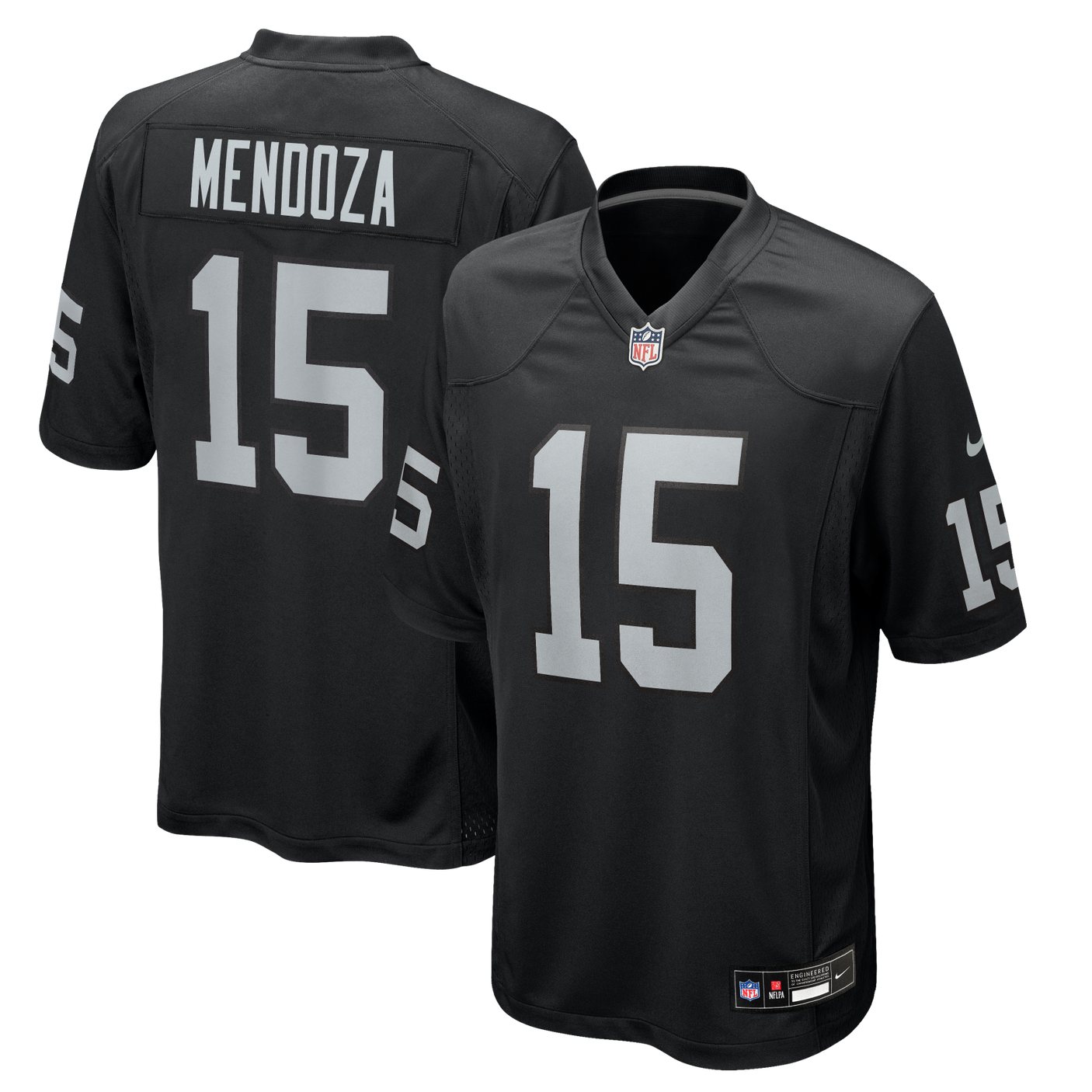 Raiders Fernando Mendoza Nike Men's Game Jersey