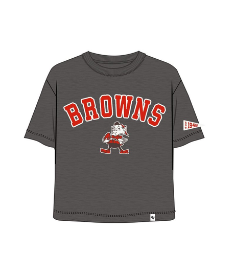 Browns 2026 '47 Brand Women's Historic Heavy Slub T-Shirt