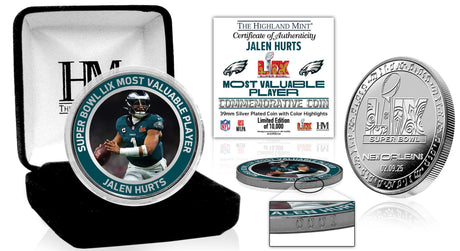 Eagles Super Bowl LIX MVP Silver Mint Coin