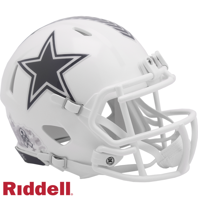 Cowboys 2024 Salute to Service Mini Helmet