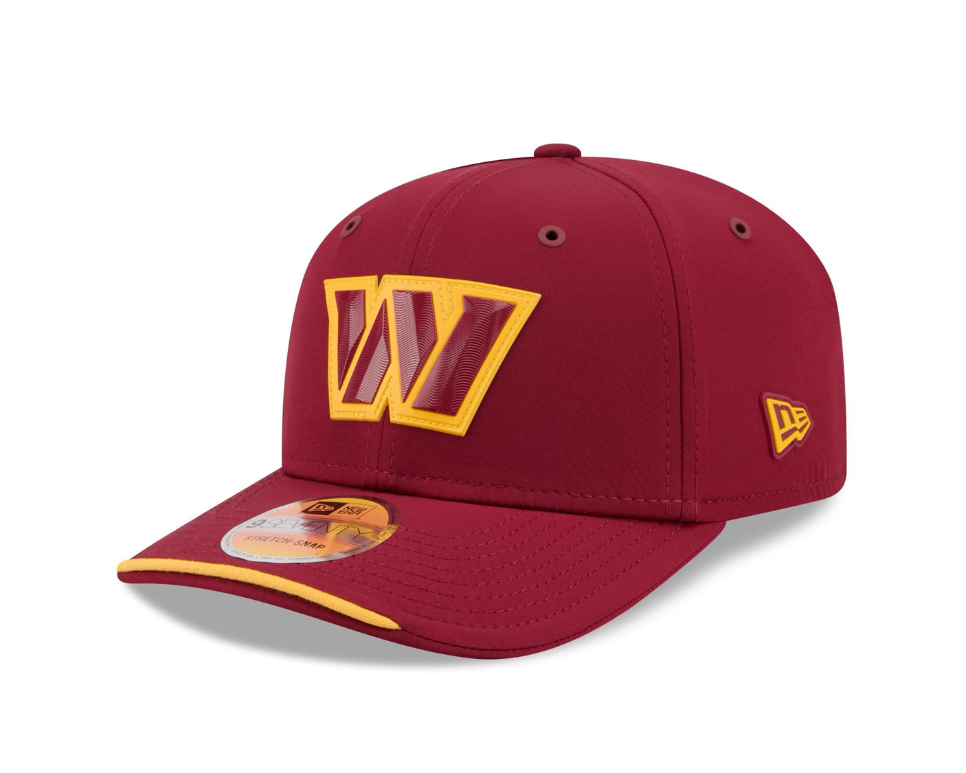Commanders 2026 New Era Men's 9SEVENTY Stretch Snap Sideline Hat