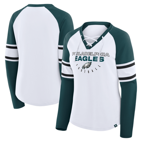 Eagles 2025 Women's Fanatics Blitz Package Long Sleeve Fashion Top