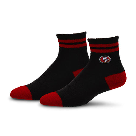 49ers 2025 Stripe Cozy Sleep Sock
