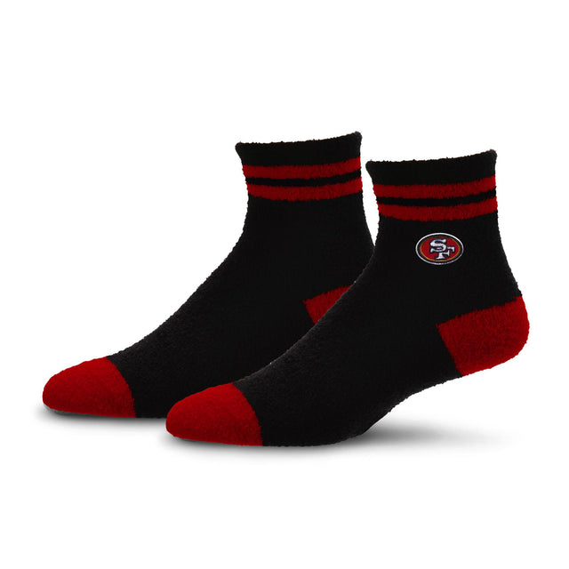 49ers 2025 Stripe Cozy Sleep Sock