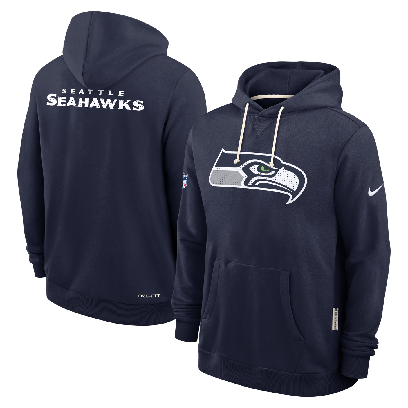 Seahawks 2025 Nike Men's Sideline DRI-Fit Hoodie