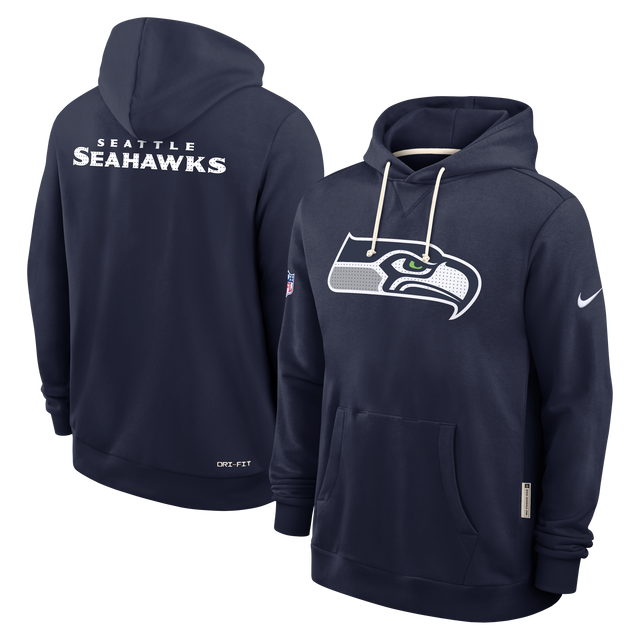 Seahawks 2025 Nike Men's Sideline DRI-Fit Hoodie