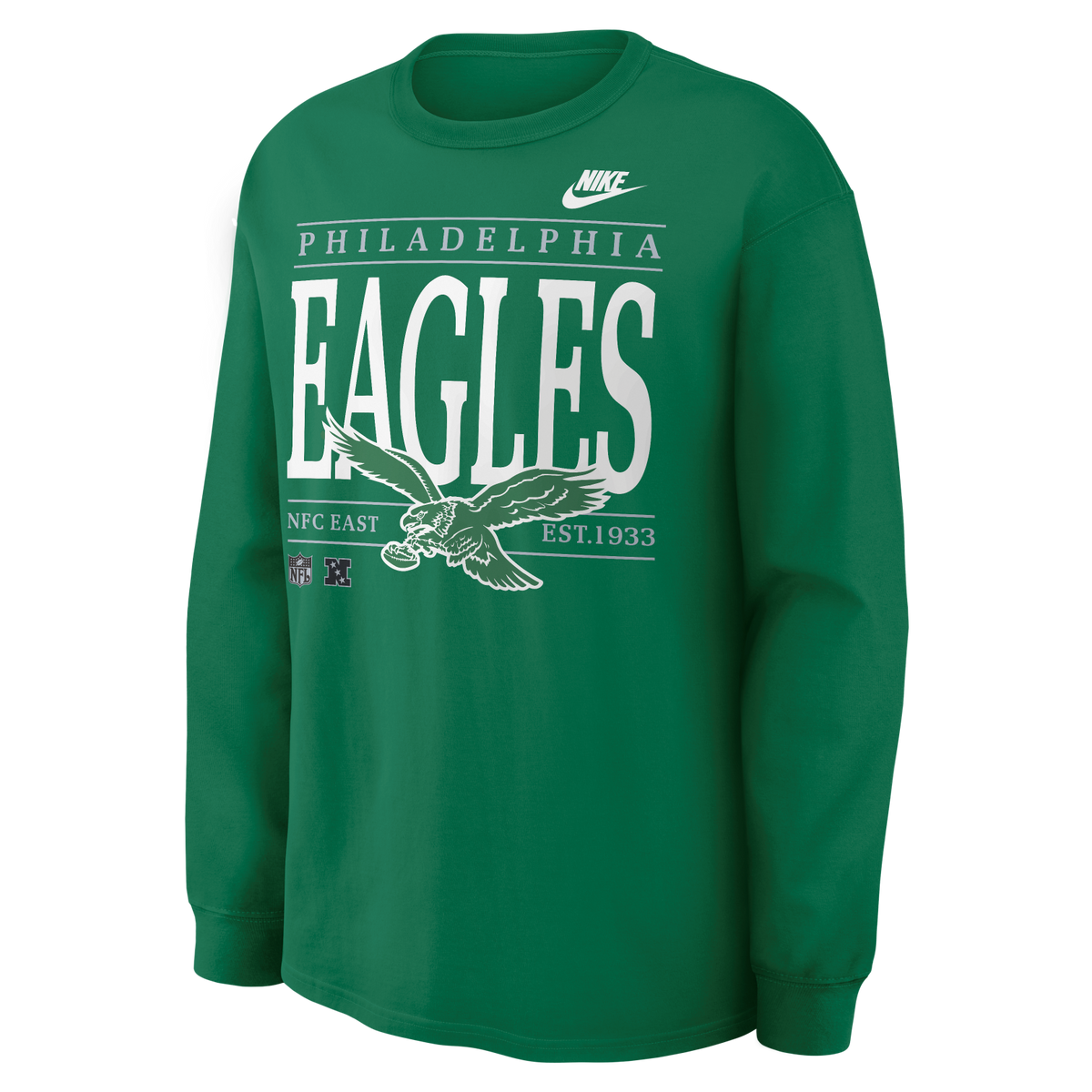 Eagles 2026 Nike Men's Nike Max 90 Long Sleeve T-Shirt Pro Football Hall of Fame
