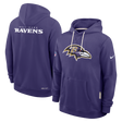 Ravens 2025 Nike Men's Sideline DRI-Fit Hoodie
