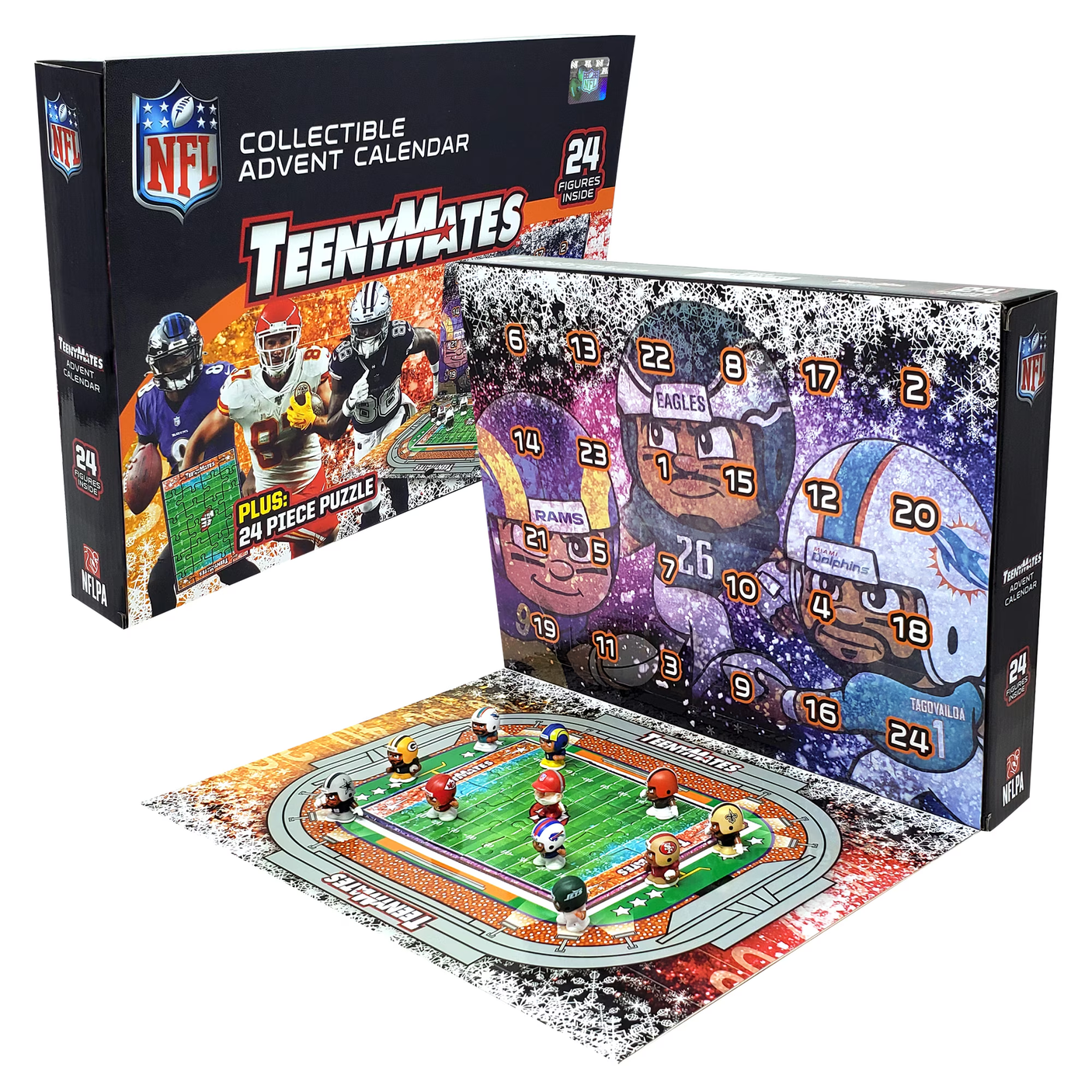 NFL 2025 TeenyMates Advent Calendar