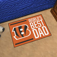 Bengals World's Best Dad Starter Mat