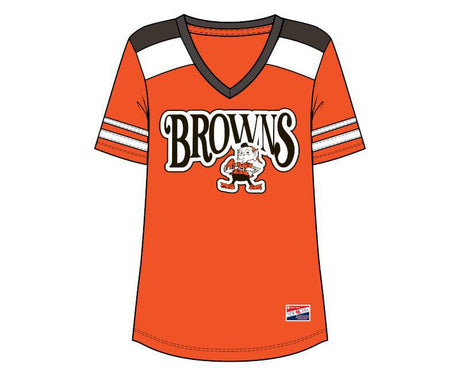 Browns Women's New Era Throwback Elf T-Shirt